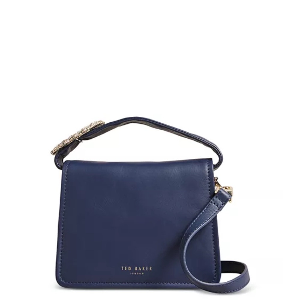 Ted Baker Emie Jewel Detail Small Leather Crossbody Bag
NWT